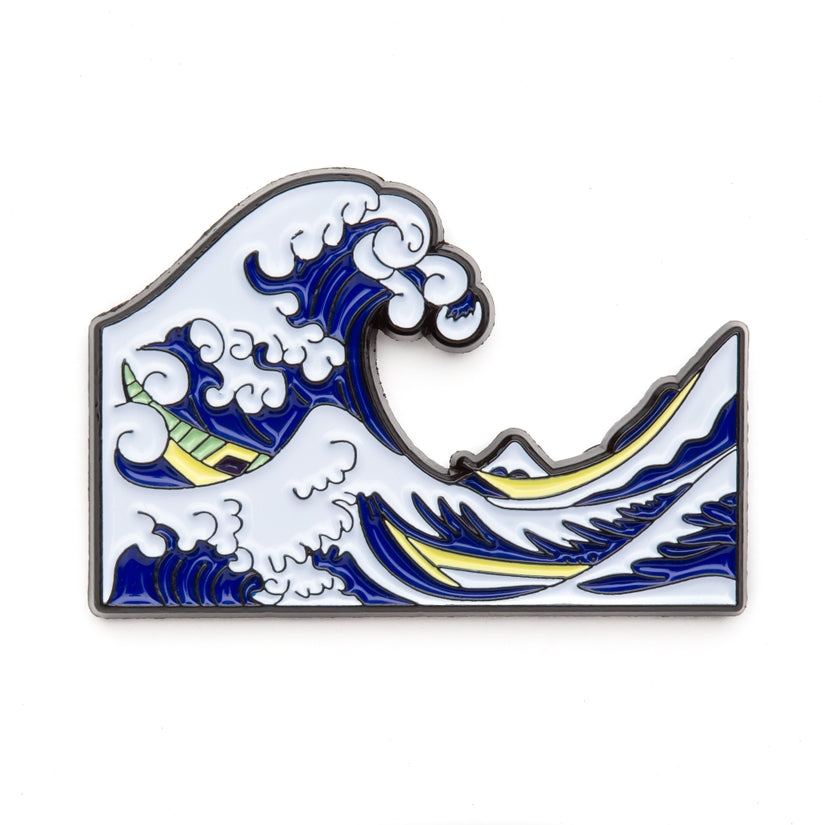 Great Wave - Hokusai – Pin - Ms.Meri Mak