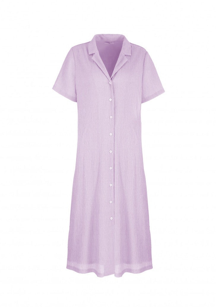 Relaxed-fit short-sleeve Coline Dress - Ms.Meri Mak