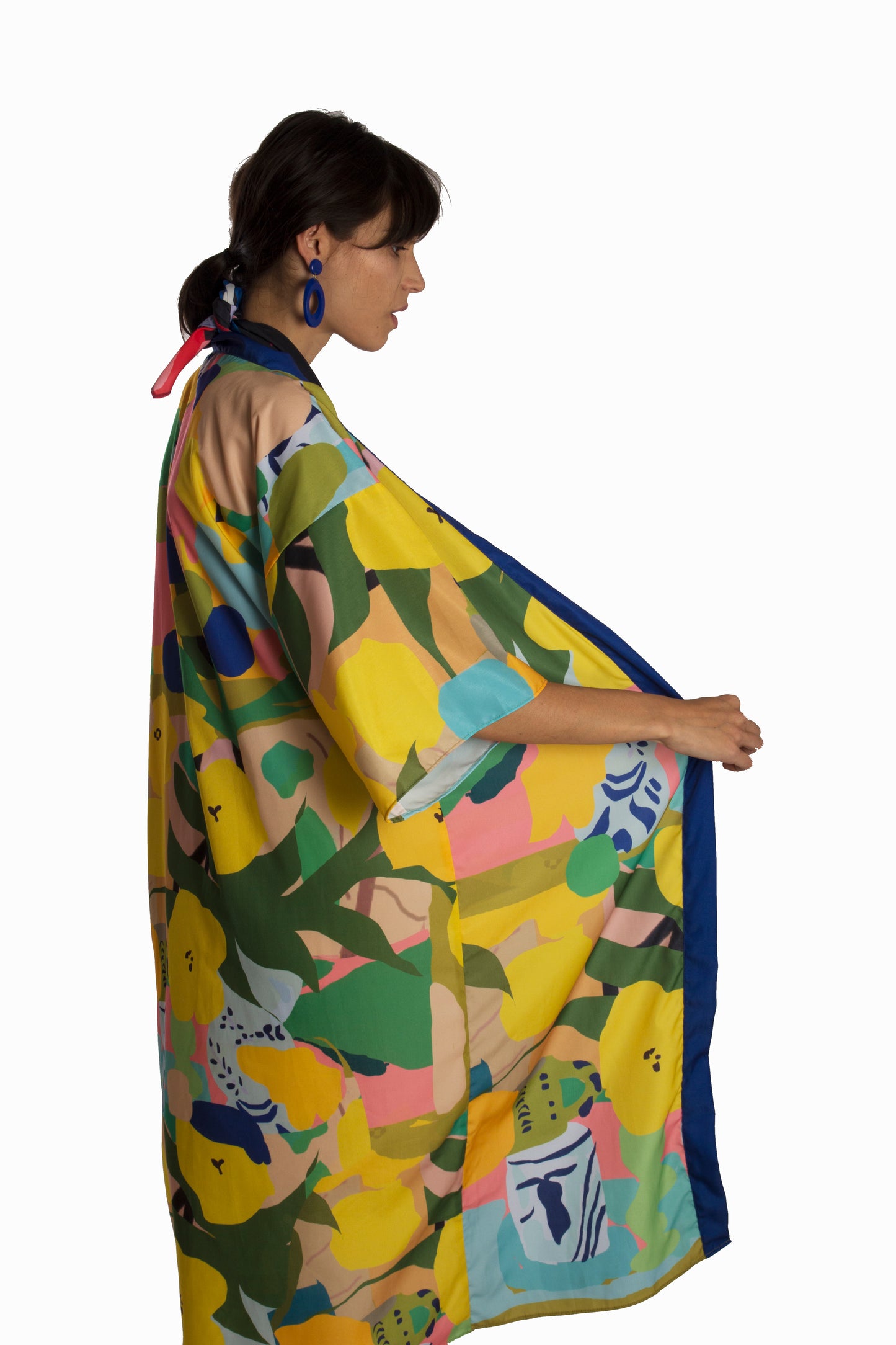 Silk Kimono Niza by Santiago Paredes - Ms.Meri Mak